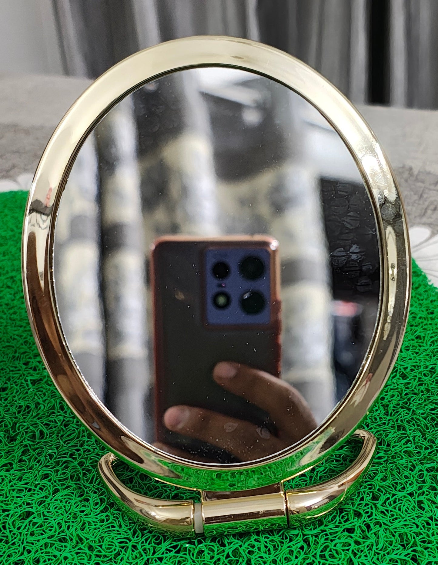 Oval shape Folding Counter Mirror for jewellery store