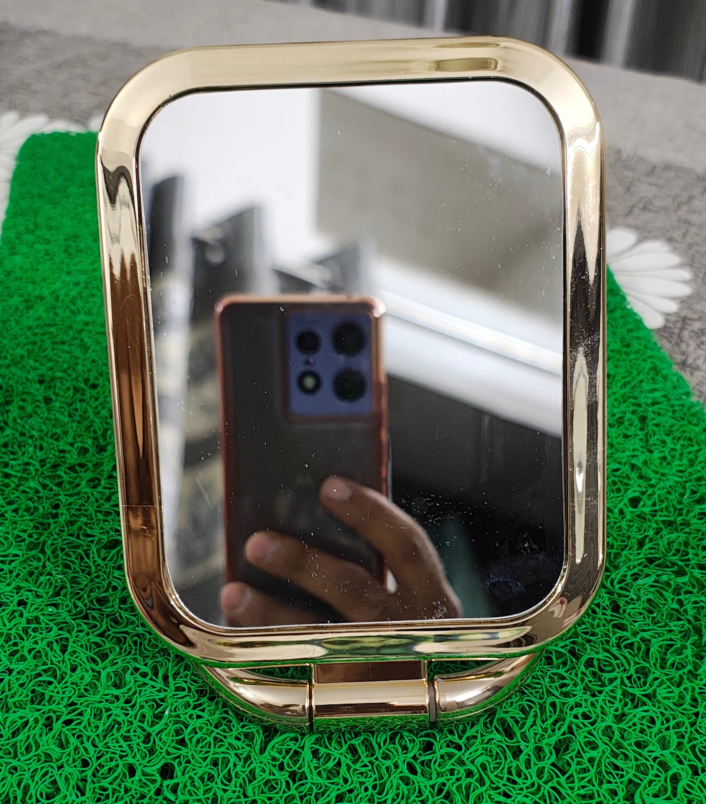 Square shape Folding Counter Mirror for jewellery store