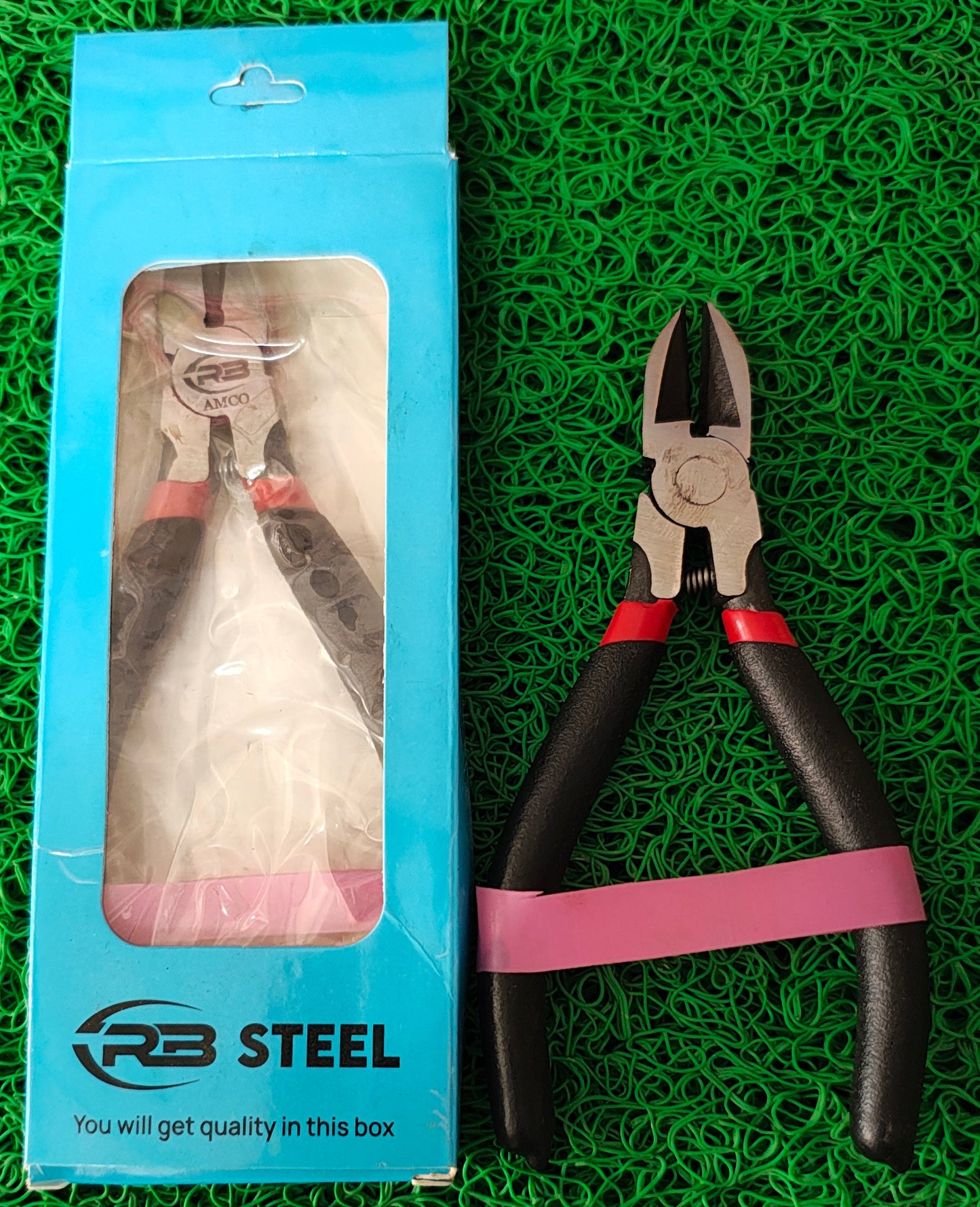 Diagonal cutter heavy with spring for gold and silver jewellery