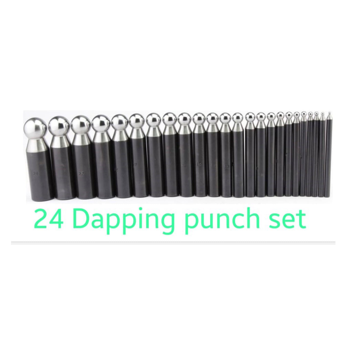 Gudiala Doming Punch Set With Temper Set Of 24 Pc