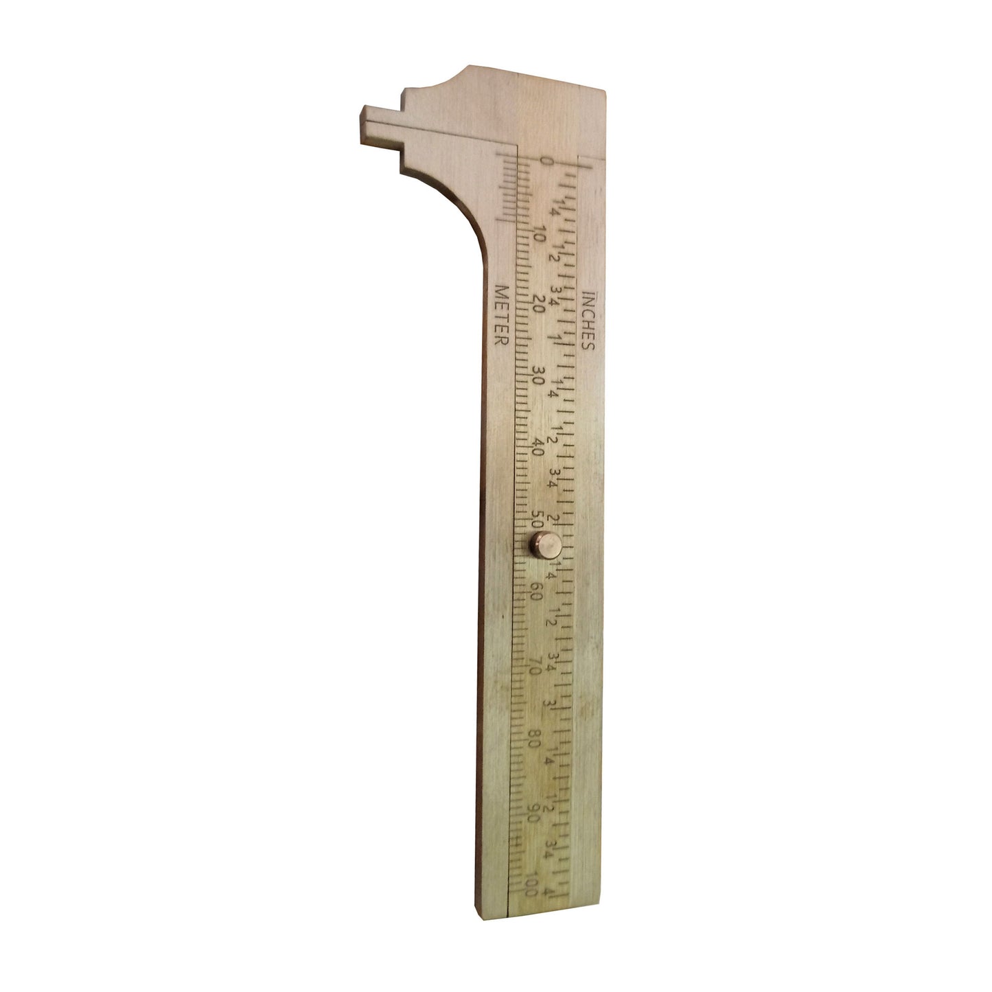 Brass Vernier Caliper Mm Gauge Measurement 4"