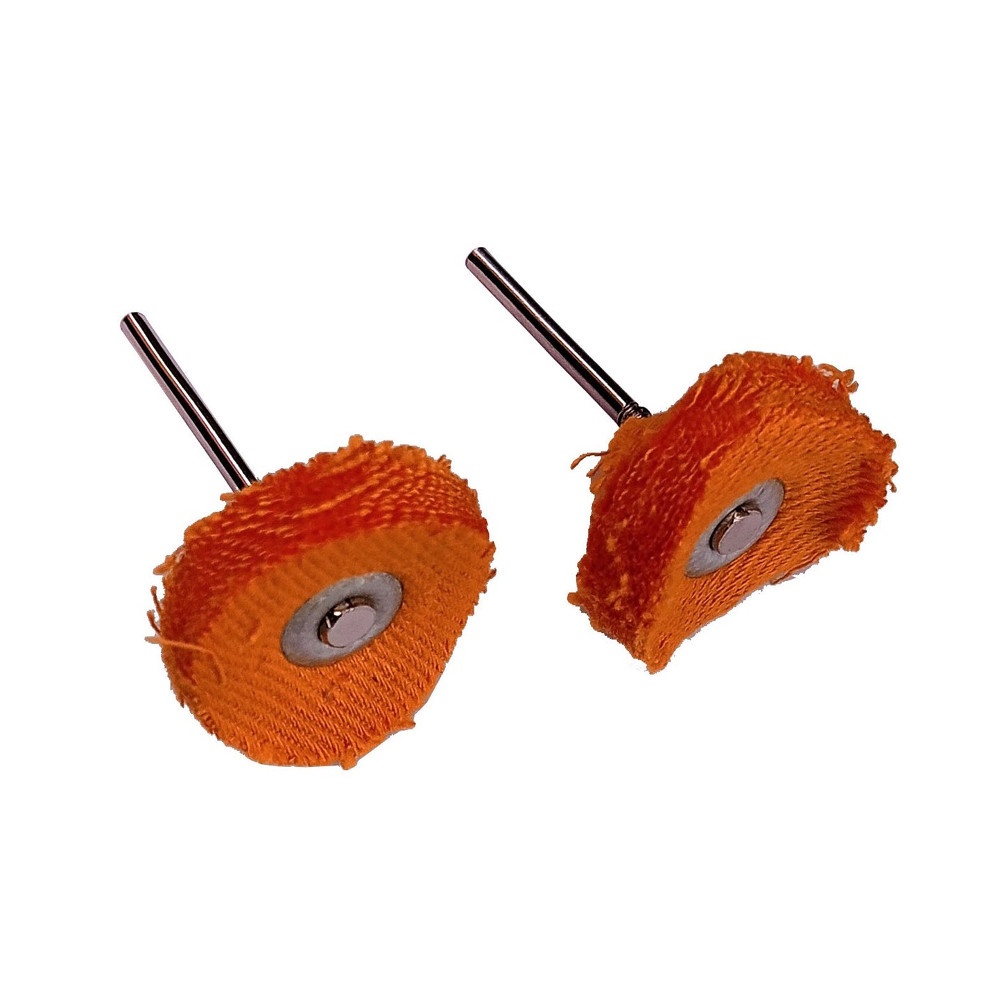 Yellow Cloth Buffing Wheel For Polishing Jewelry 2 Pc