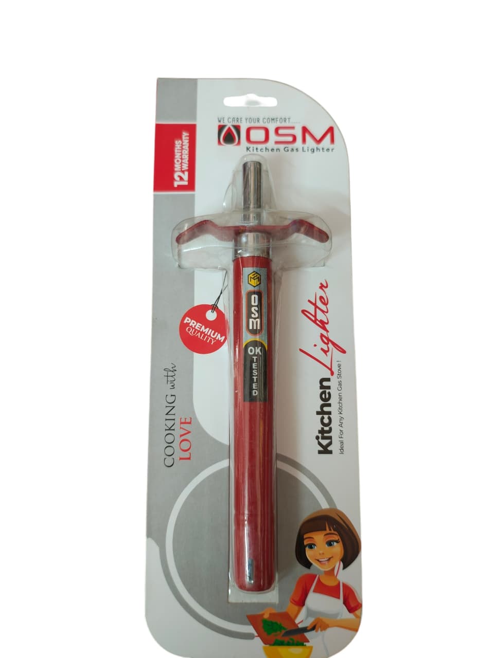 Kitchen gas ignition lighter Best quality Red