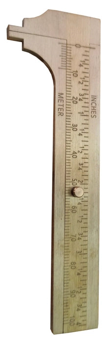 Brass Vernier Caliper Mm Gauge Measurement 4"