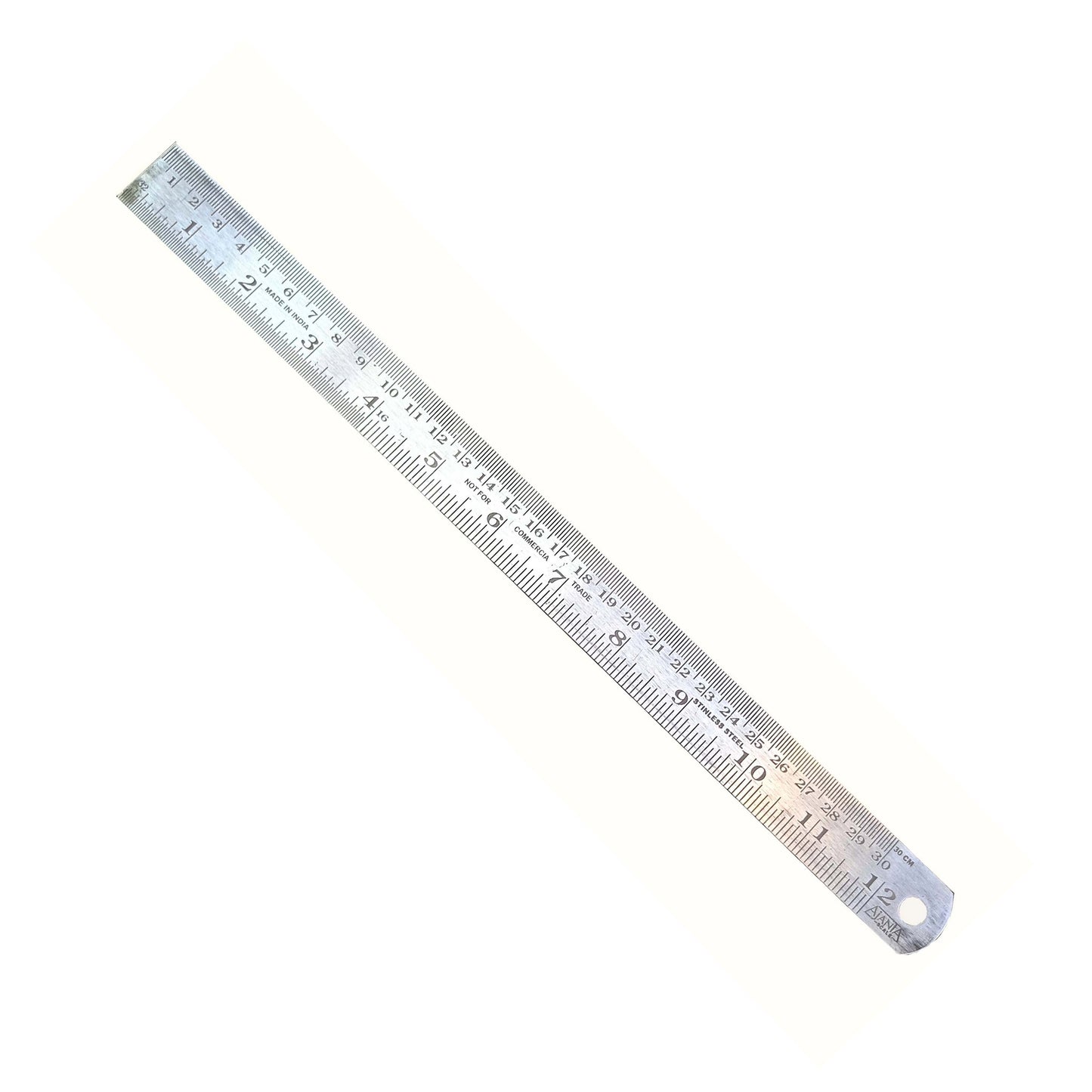 Ajanta Scale(Ruler) 12" Steel (30cm)