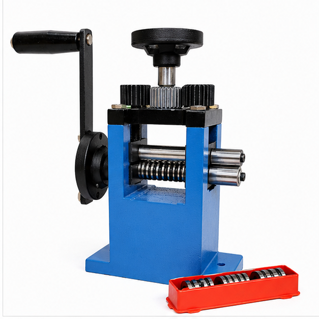 Mini Roller Wire Shaping and Ring Stretching Tool Wire and Ring Expanding Rolling Machine