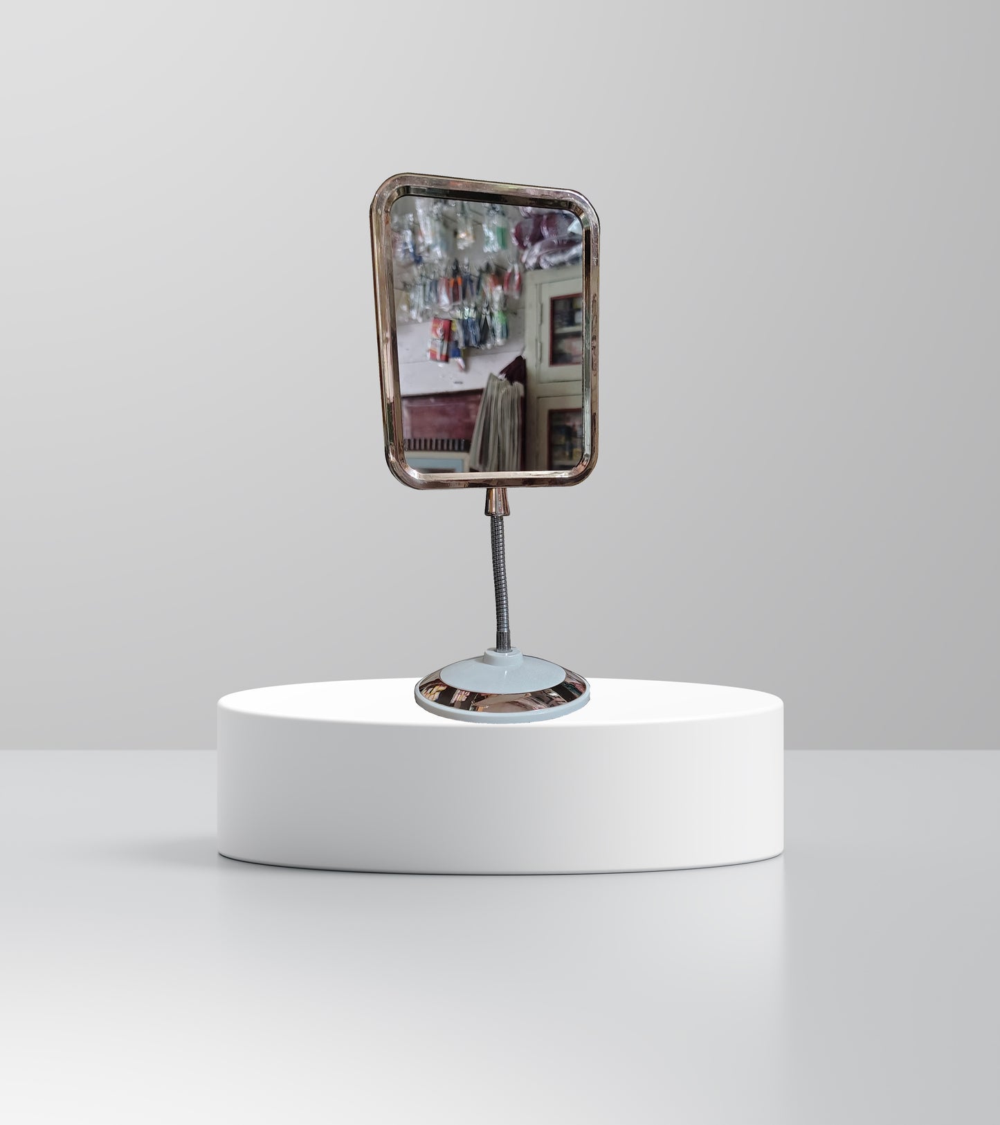 Rose Gold Flexible Counter Mirror Double Side (Square)