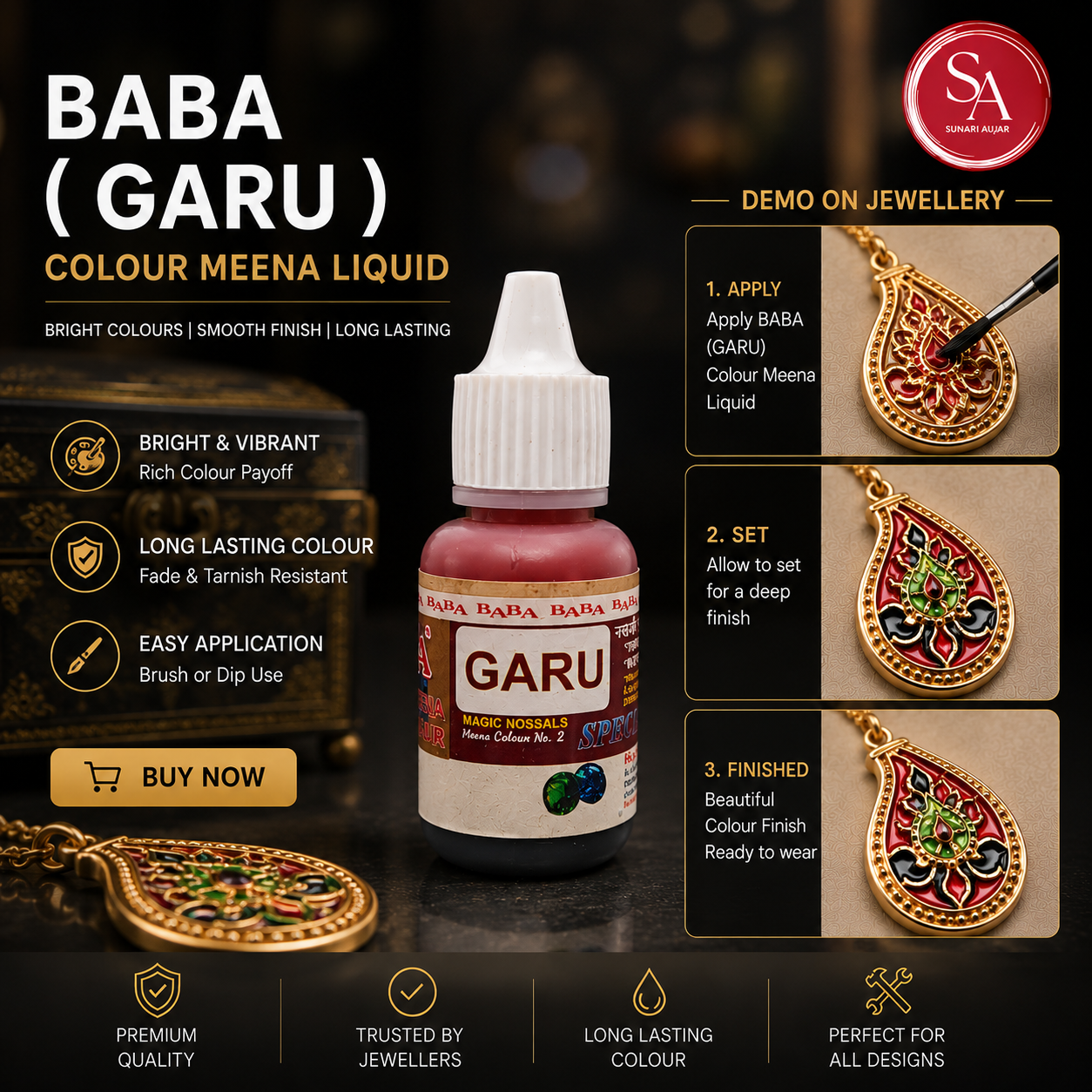 BABA ( garu ) colour Meena Liquid