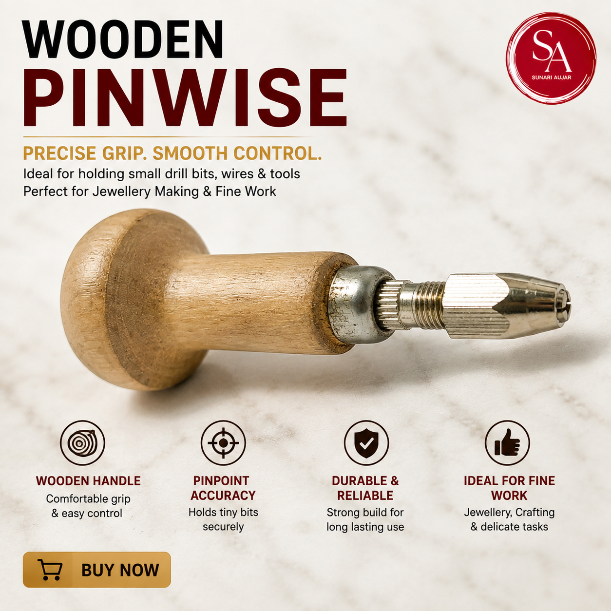 wodden pinwise