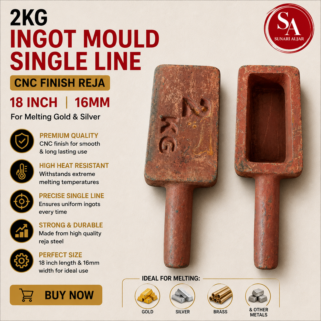Reja Casting 2kg biscuit