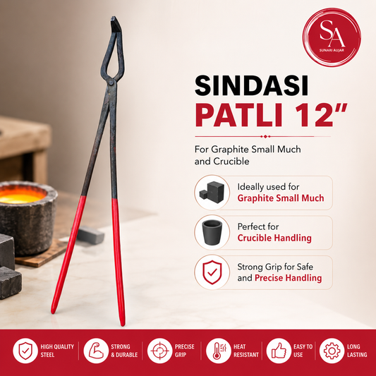 Sindasi Patli 12" for graphite small much and crucible