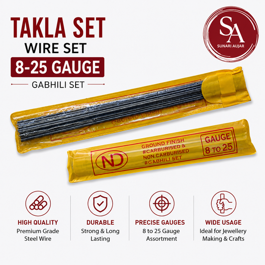 Takla Set Wire Set 8-25 Gauge Gabhili Set