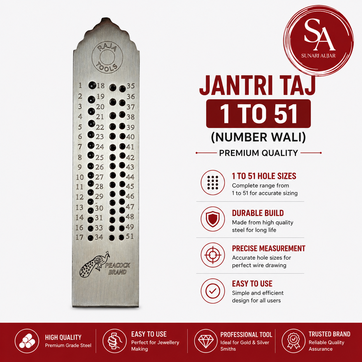 Jantri TAJ 1 TO 51 (Number Wali)