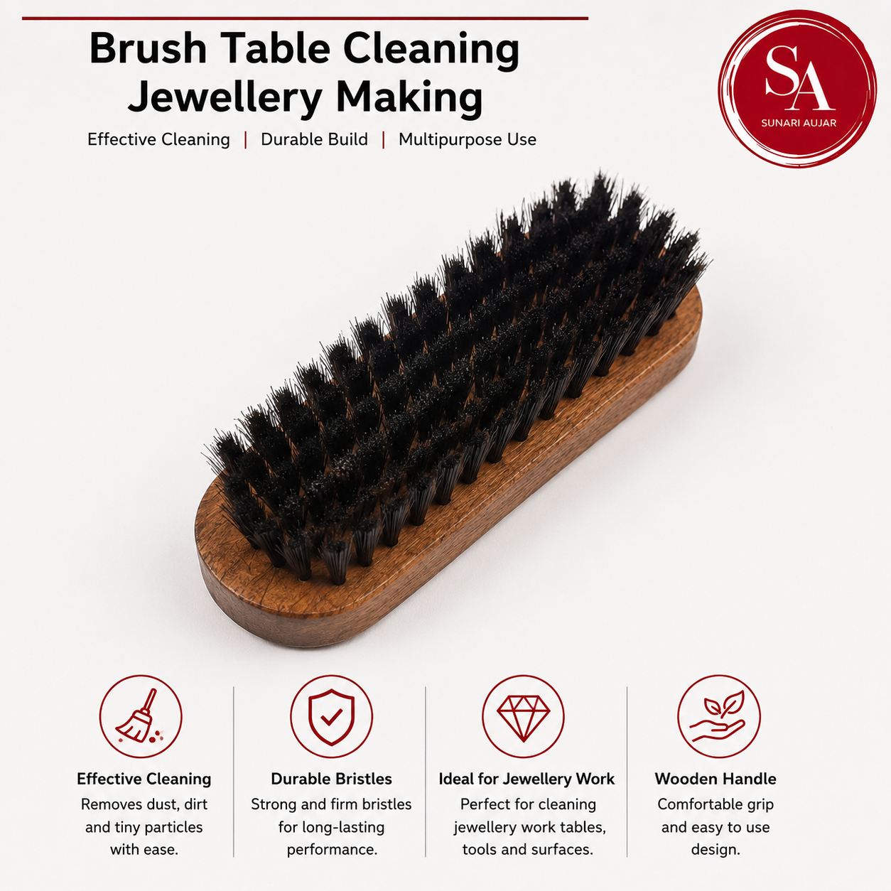 Brush Table Cleaning Jewellery Making