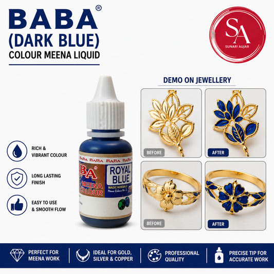 BABA (Dark Blue) Colour Meena Liquid