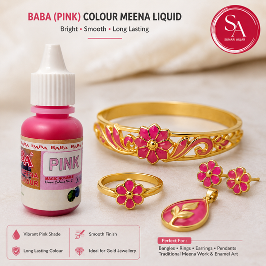 BABA (Pink) Colour Meena Liquid