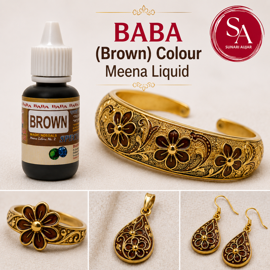BABA (Brown) Colour Meena Liquid