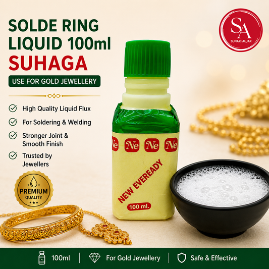 soldering liquid 100ml liquid suhaga ,used for gold jewellery