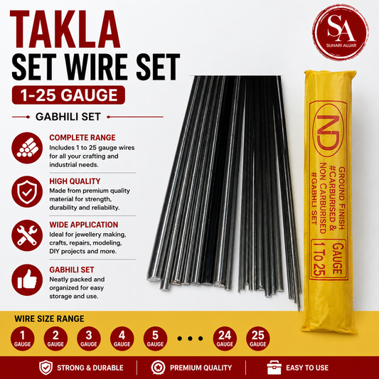Takla Set Wire Set 1-25 Gauge Gabhili Set