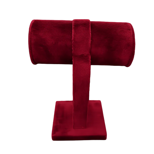 Bangle Stand sued soft fabric for bangles display and photography Mehroon colour