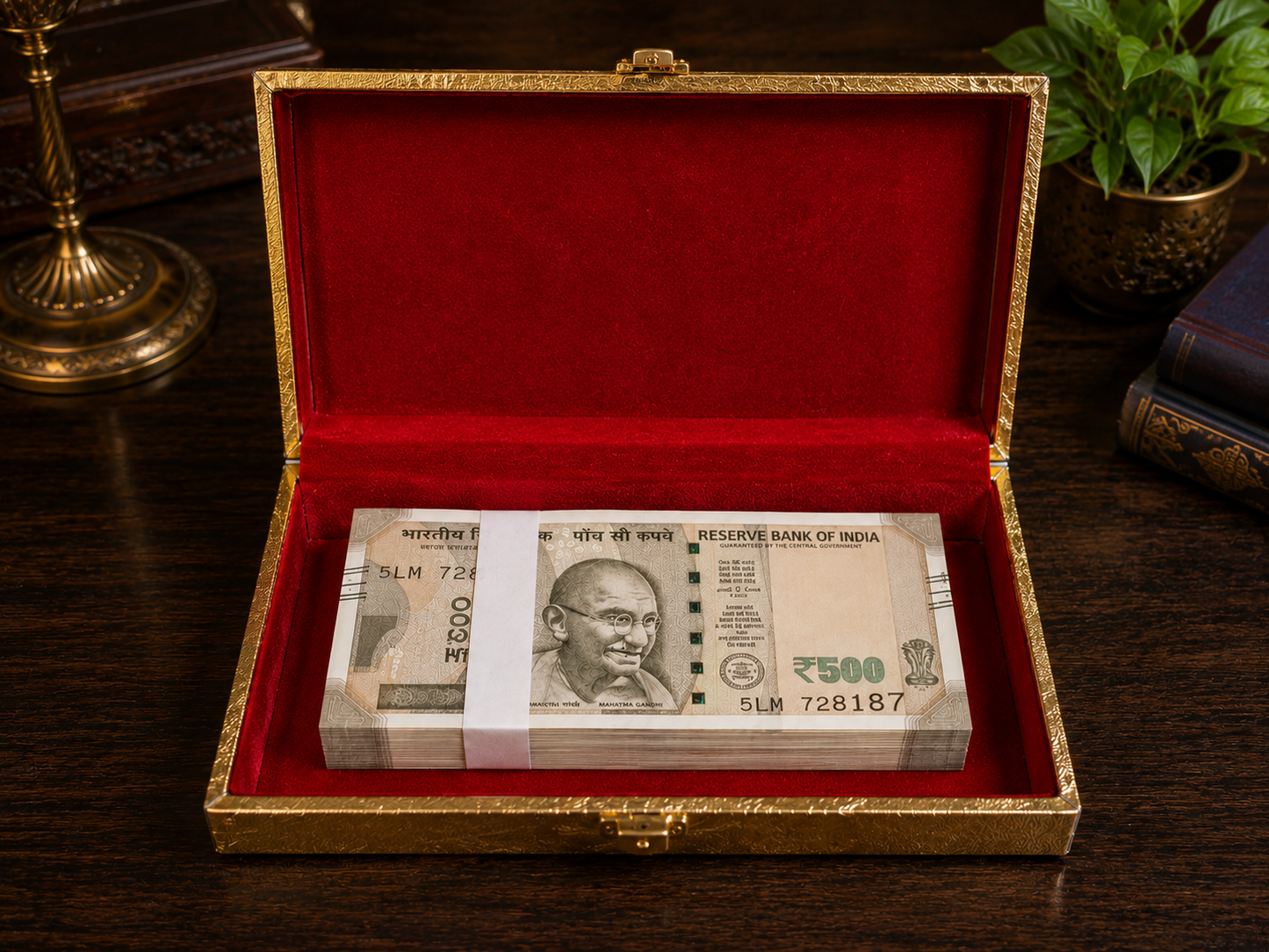 Gaddi Box Shagun Box for Money Gaddi Gifting Sagan Wedding Occasion, Jewellery Cash Box