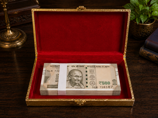Gaddi Box Shagun Box for Money Gaddi Gifting Sagan Wedding Occasion, Jewellery Cash Box