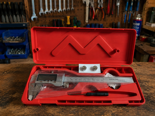 Digital Vernier Caliper 6" High precision Full Steel Body scale