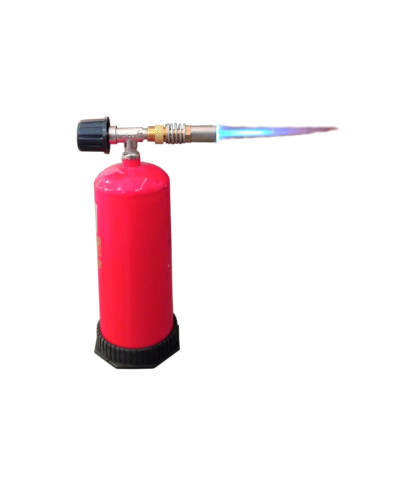 Piezo Lighter Portable Gas Torch Gun (Refillable), Used AS, Burner, Lighter, Flamethrower, Soldering Tool (Red)