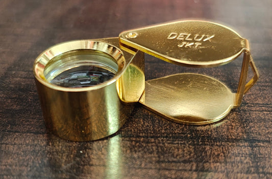 Eye Glass Loup 21x Super Fine Golden Finish
