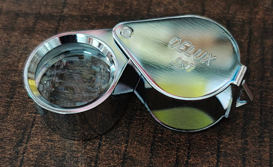 Eye Glass Loup 21x Super Fine Silver Finish