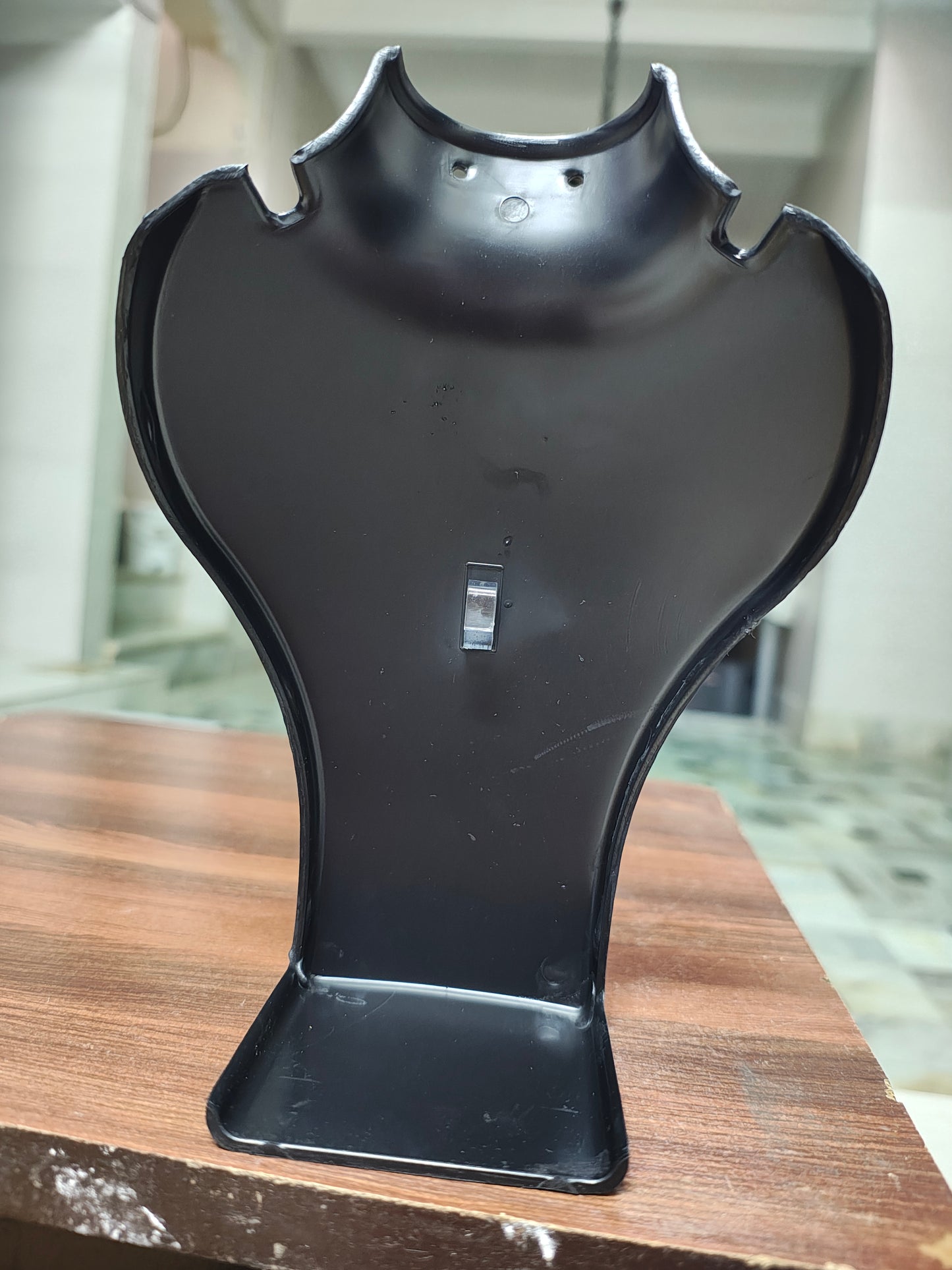 Necklace Stand 10 inch for gold and silver jewellery display Plastic(Acrylic) Black pack of 6pc