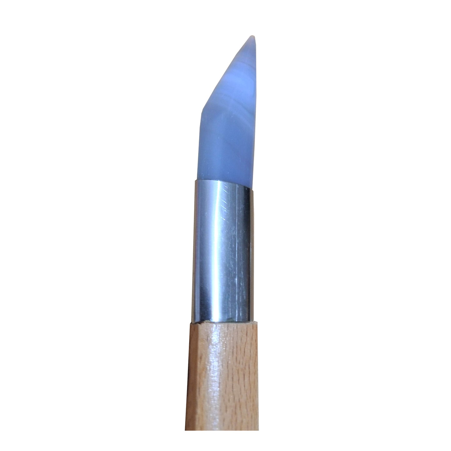 Opni Agate Burnisher With Wooden Handle
