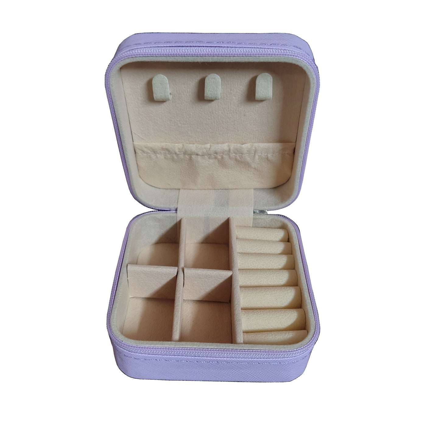Jewellery organiser box for travel or storage holder for womens rings, earrings Chains and necklace
