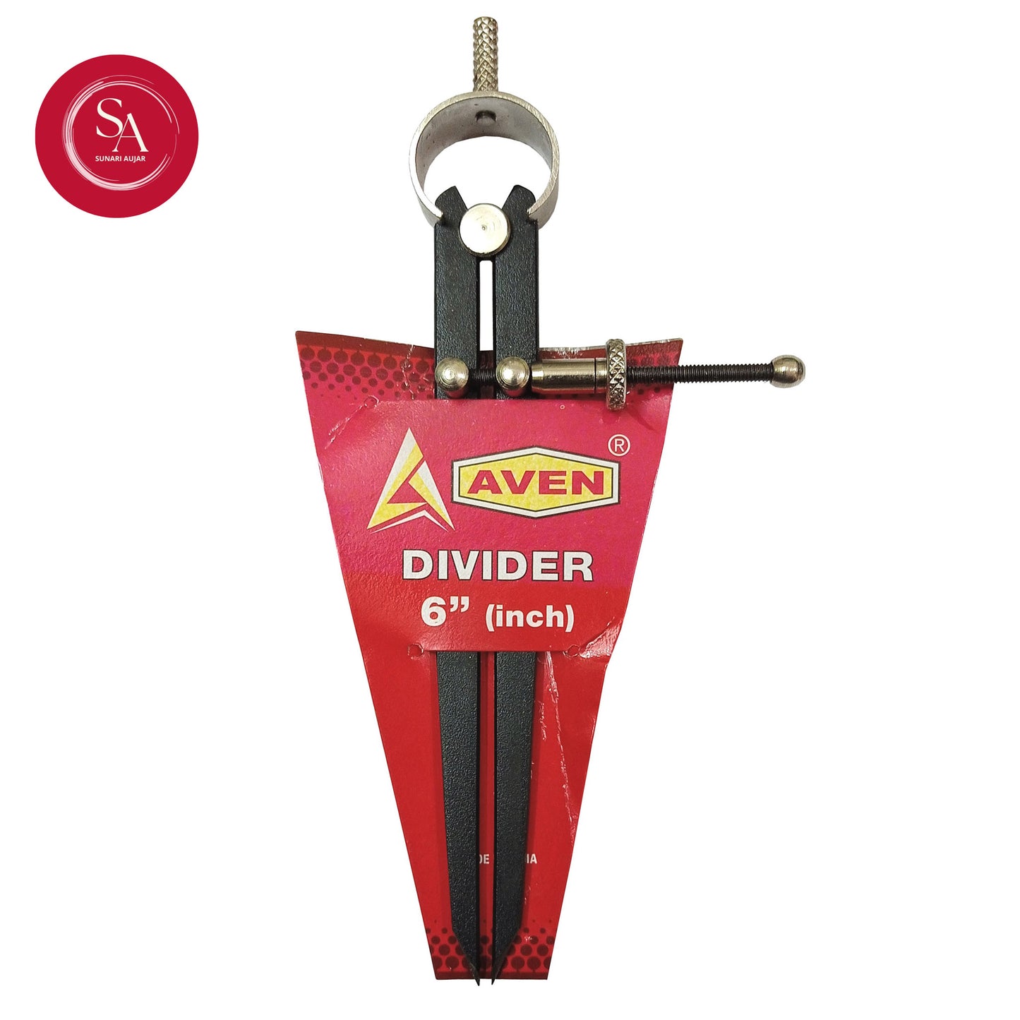 Spring Divider Aven 6" - Black Powder Coated