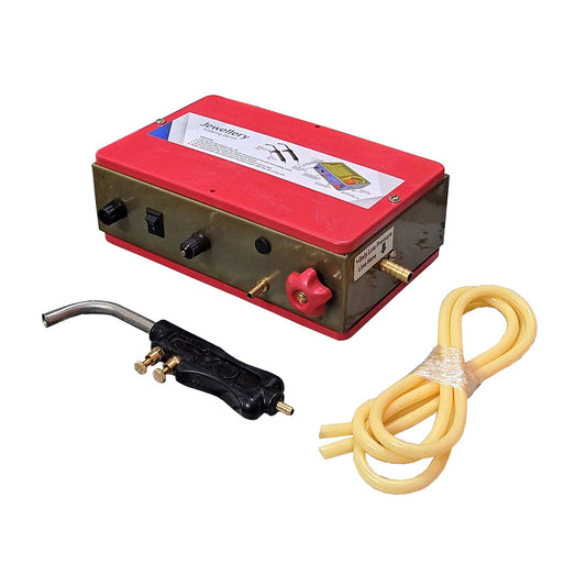 Gas Gun Double Pressure Single Line Box With Steel Nozzle For Jewellery Repairing Or Welding