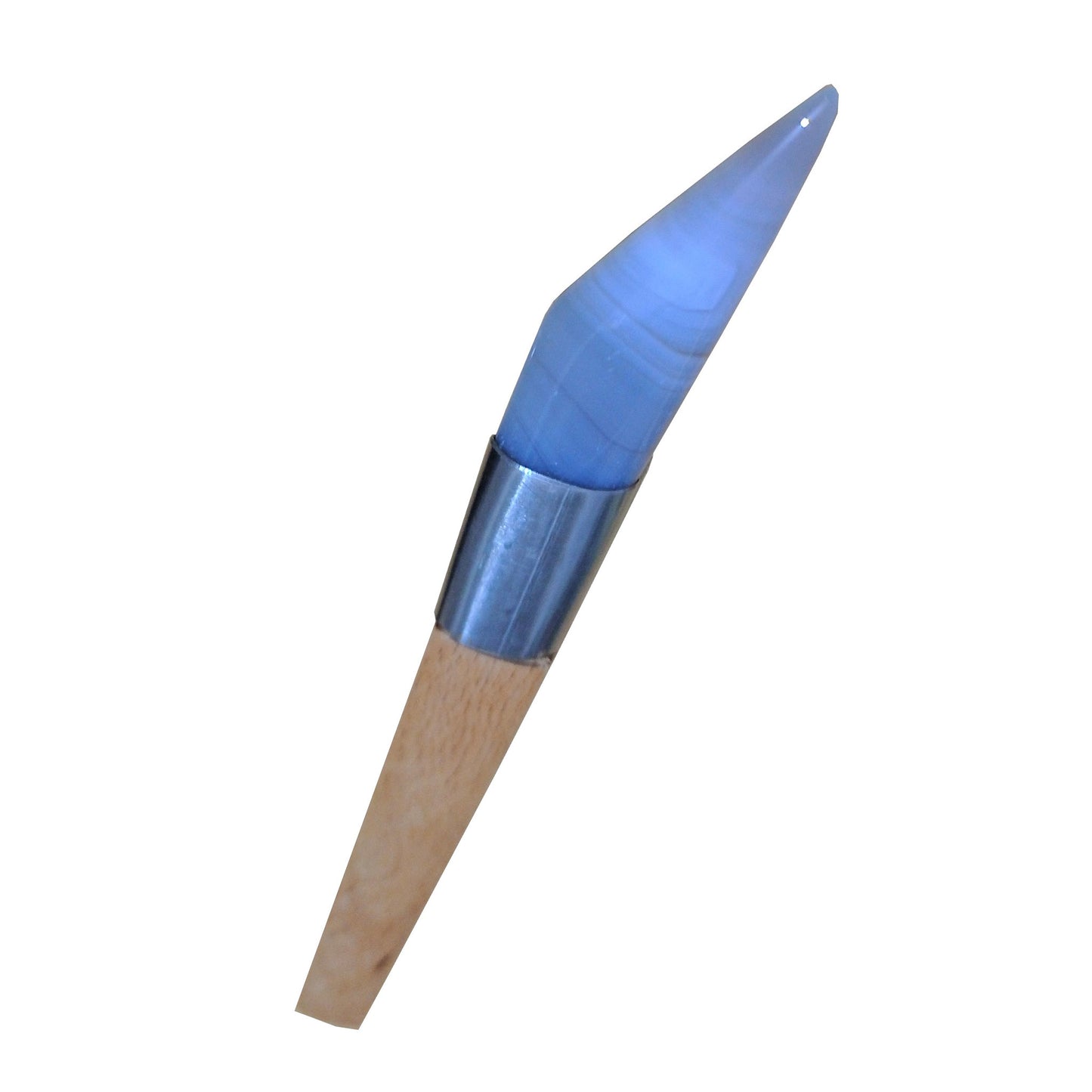 Opni Agate Burnisher With Wooden Handle