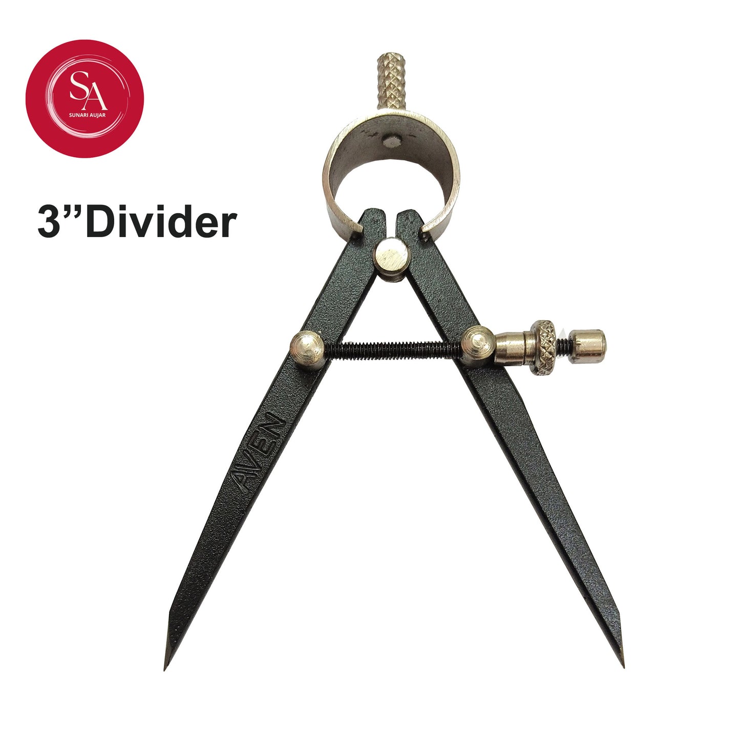 Spring Divider Aven 3" - Black Powder Coated