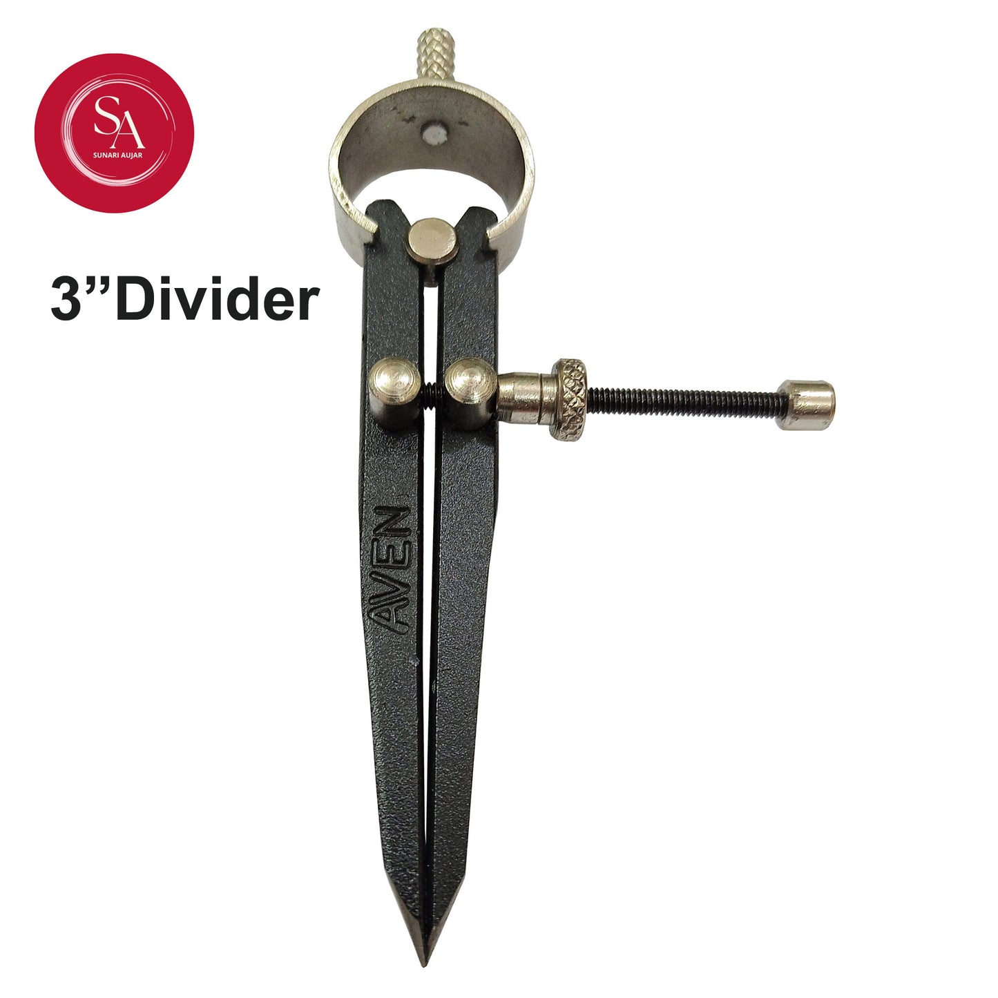 Spring Divider Aven 3" - Black Powder Coated