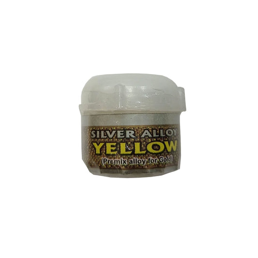 Alloy 612 Premix Yellow Alloy For Gold Mixing (Silver Yellow Alloy 10 Gram)