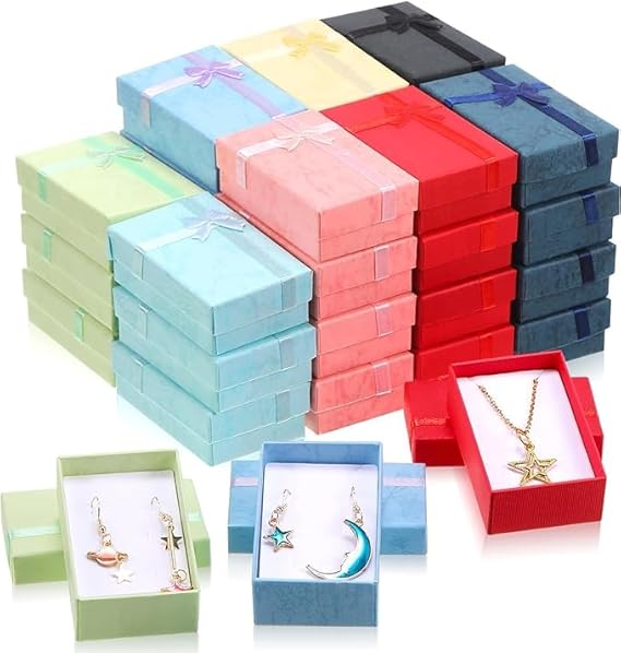 Earrings Gift box multicolour pack of 24pc