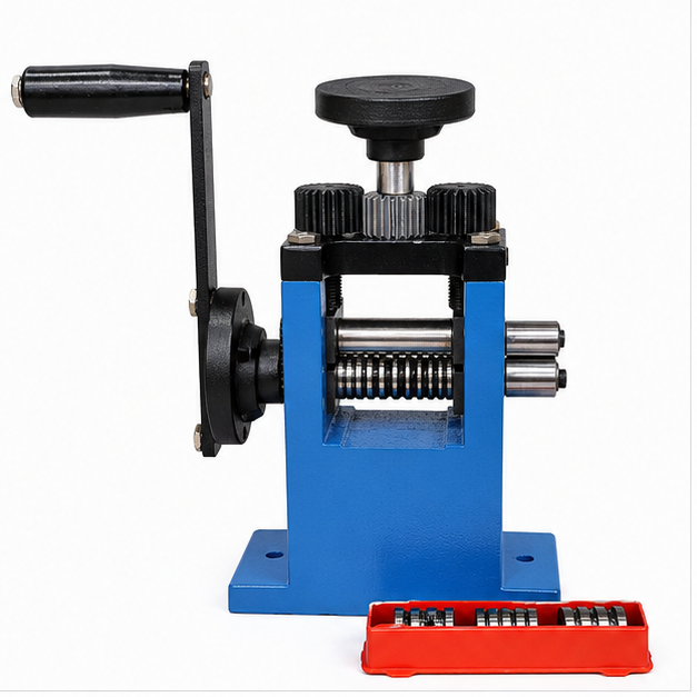 Mini Roller Wire Shaping and Ring Stretching Tool Wire and Ring Expanding Rolling Machine