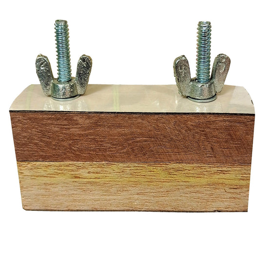 Wooden Ring Holder/Clamp 4"