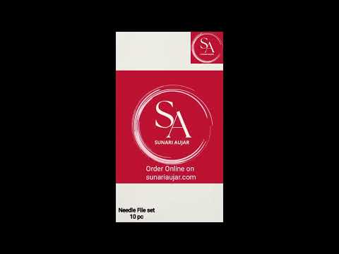 Reti File Reti Set Needle File Set (140 Mm) – Sunari Aujar