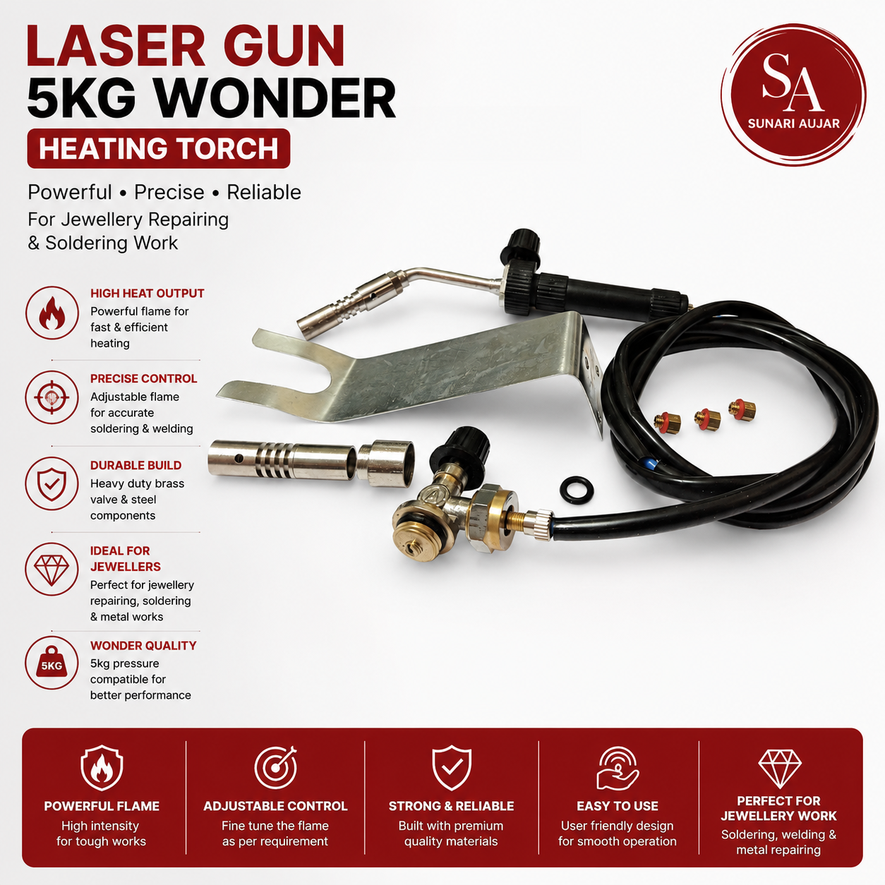 Laser Gun 5kg Wonder Heating Torch