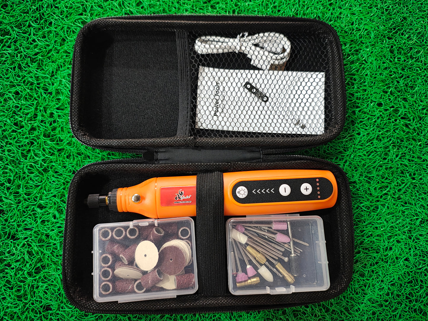 Portable Mini grinding kit cordless rotating filing, buffing and drilling machine