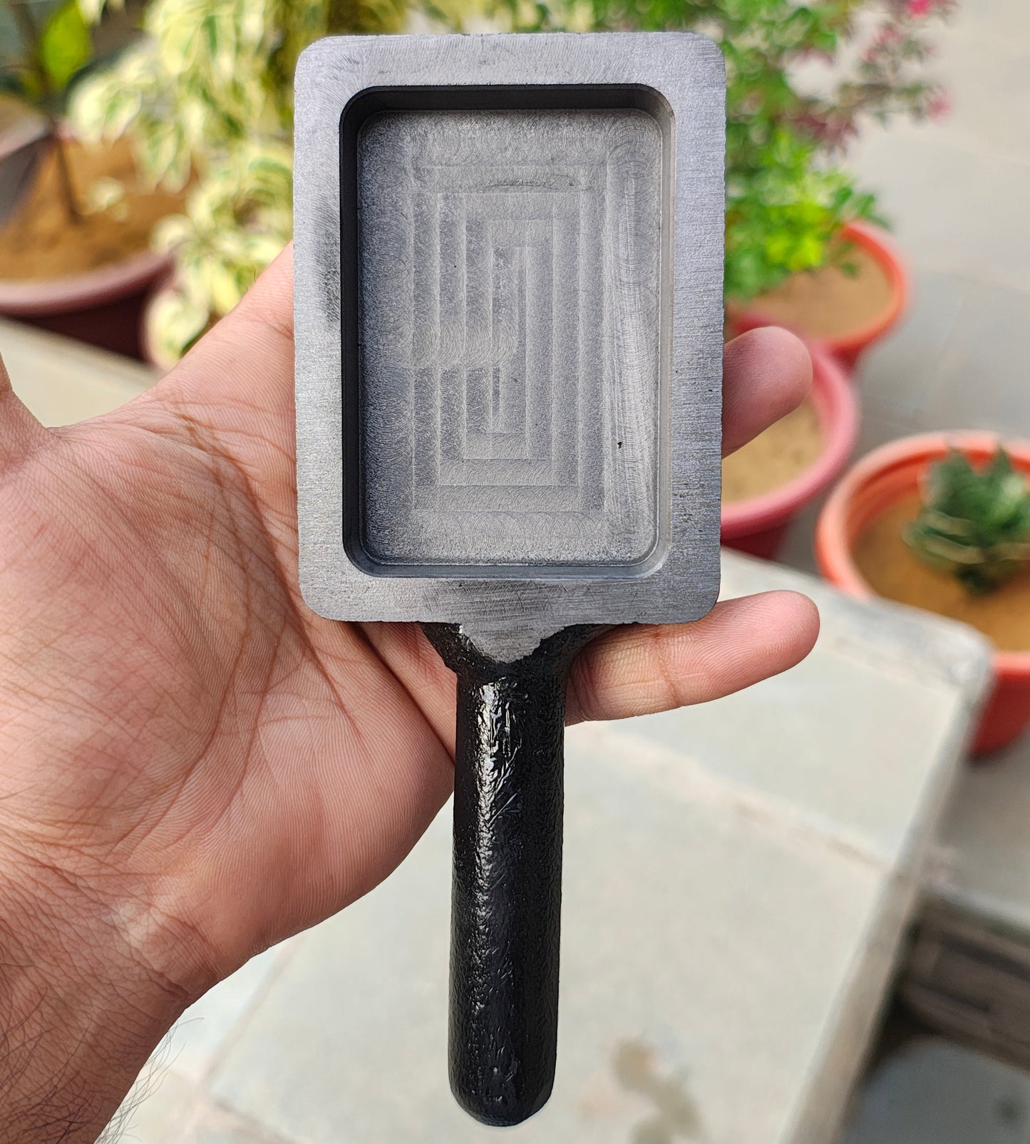 Biscuit Reja Ingot mould 300gm silver and 500gm Gold melting super machine finish