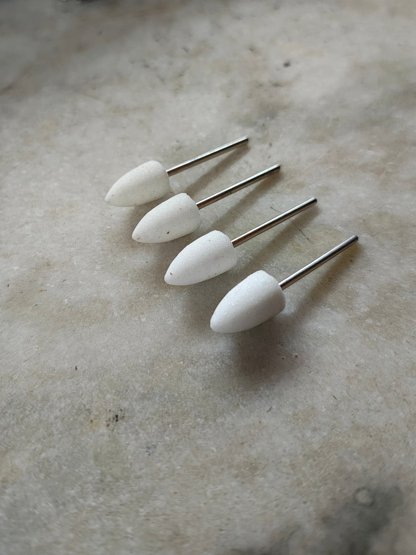 Grinding stone tools for rotating machine big 4pc white