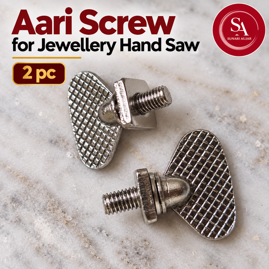 Aari screw for jewellery hand saw 2pc