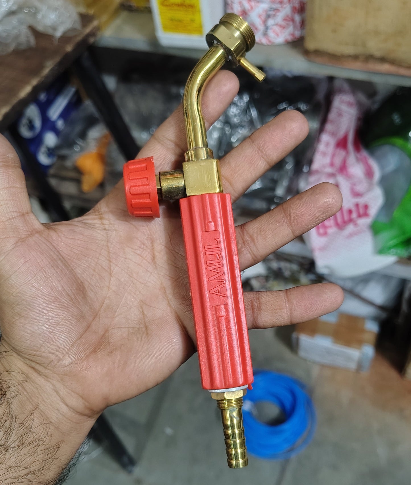 LPG Brass gun Amul Size 2.5" Best quality gun for gold and silver jewellery soldering