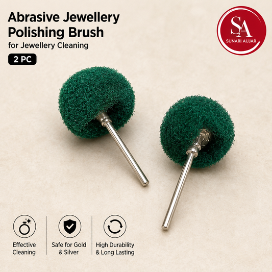 Abrasive Jewellery polishing brush for jewellery cleaning 2 pc
